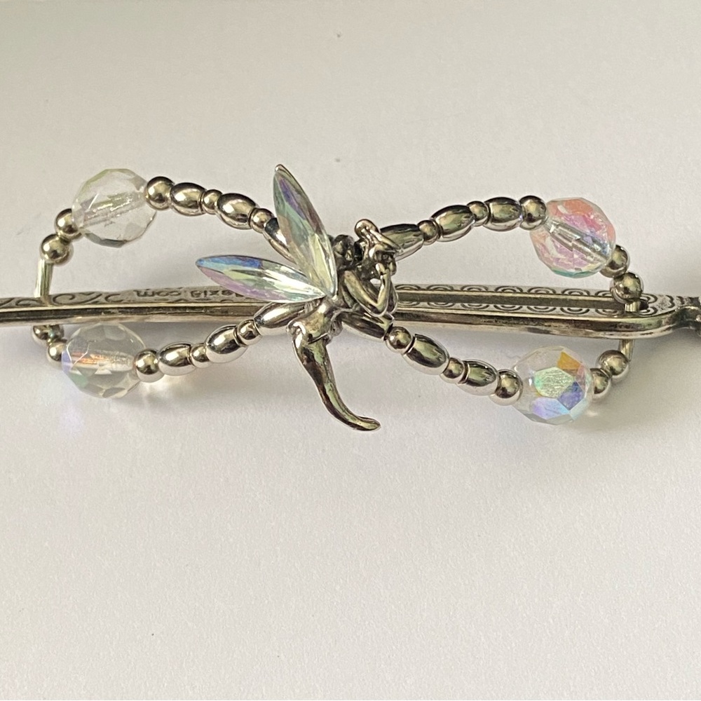 Aurora Borealis Silver Tone Fairy Hair
Jewelry Clip